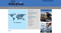Desktop Screenshot of britishoilandgas.com